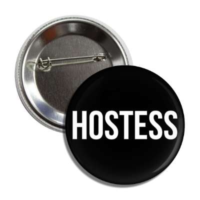 hostess black button
