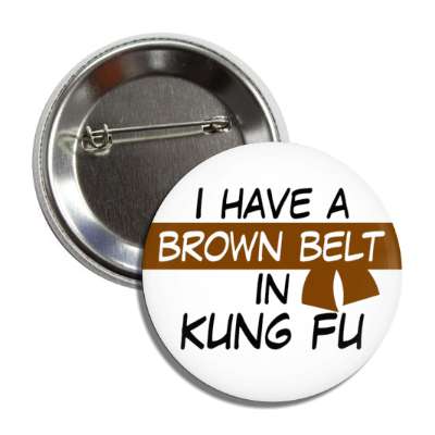i have a brown belt in kung fu button