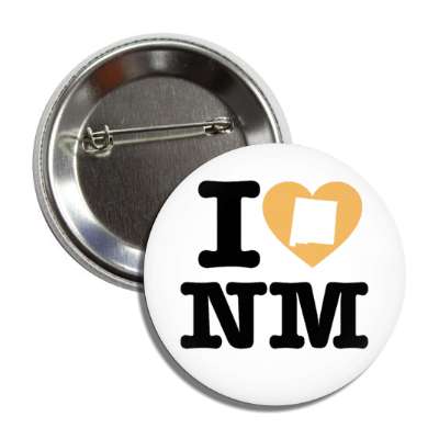 i heart new mexico nm state love button