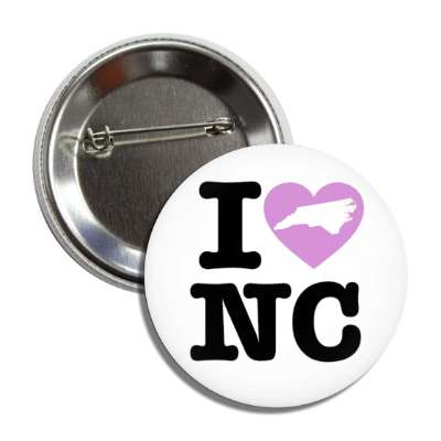 i heart north carolina nc state love button