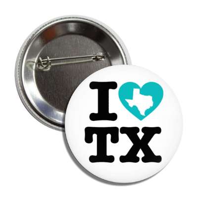 i heart texas tx state love button