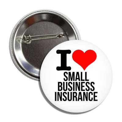 i love small business insurance heart button