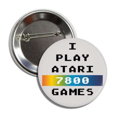 i play atari 7800 games button