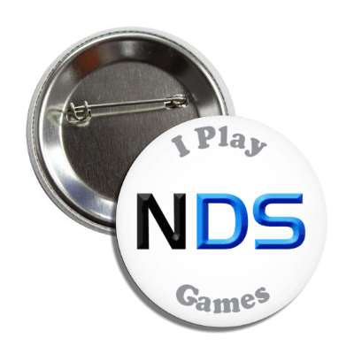 i play nds games nintendo portable button