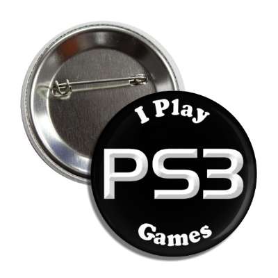 i play ps3 games playstation three button
