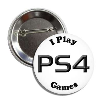 i play ps4 games playstation four button