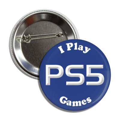 i play ps5 games playstation five button