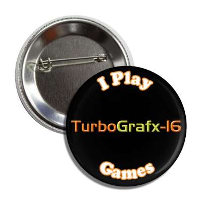 i play turbografx 16 games tg16 pc engine button