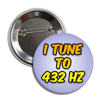 i tune to 432 hz button