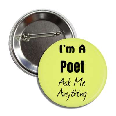 i'm a poet ask me anything button