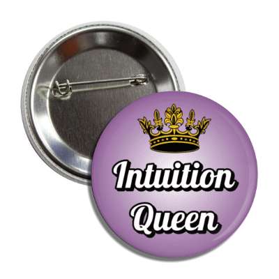 intuition queen crown button