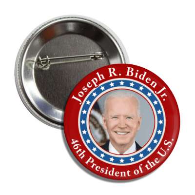 joseph r biden jr forty sixth president of the us button