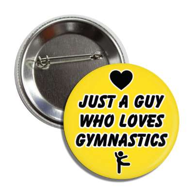 just a guy who loves gymnastics heart button