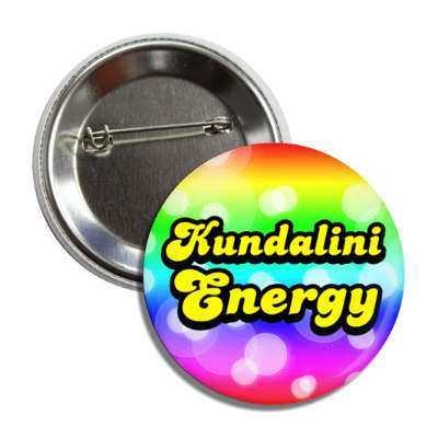 kundalini energy rainbow colors button
