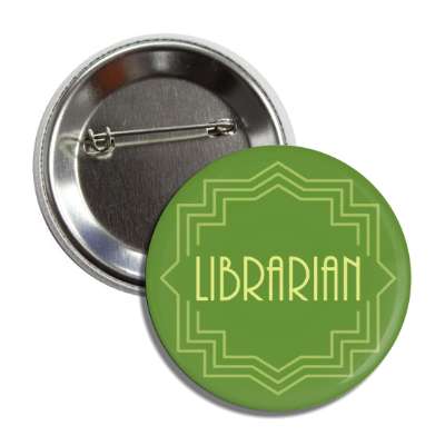 librarian fancy button