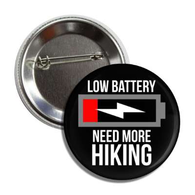 low battery need more hiking button