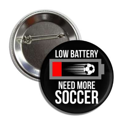 low battery need more soccer button