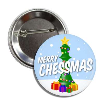 merry chessmas christmas pun wordplay king piece gifts star button
