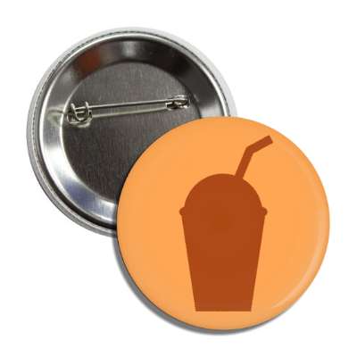 milkshake soft drink silhouette button