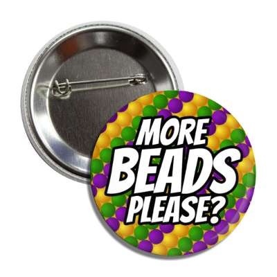 more beads please diagonal necklaces button