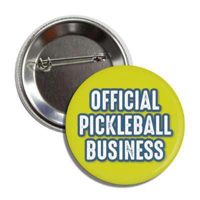 official pickleball business button