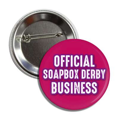 official soapbox derby business button