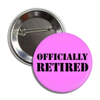 officially retired stencil magenta button