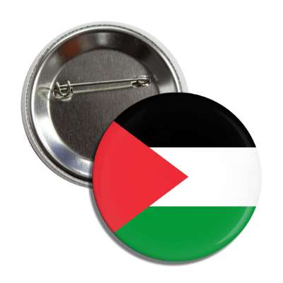 palestine palestinian flag country button