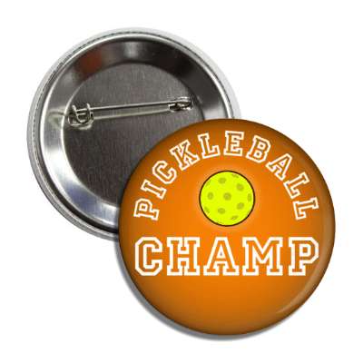 pickleball champ button