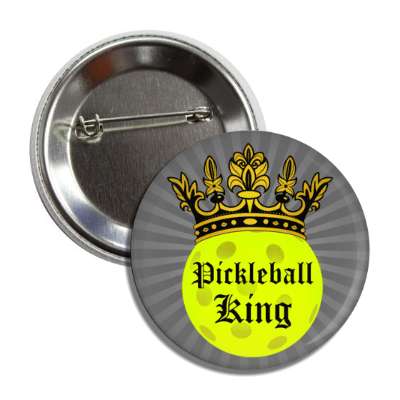 pickleball king crown button