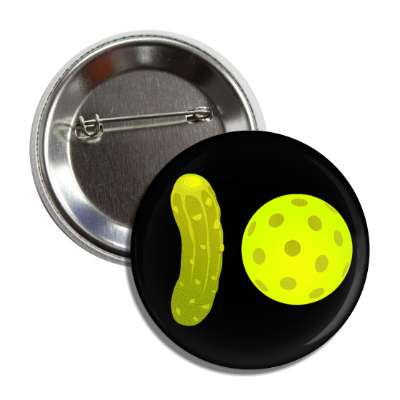 pickleball pickle ball button