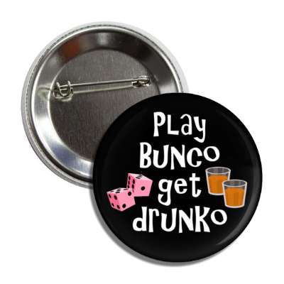 play bunko get drunko dice shot glass button
