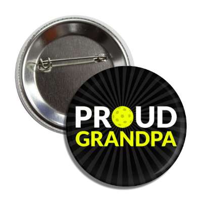 proud grandpa pickleball button