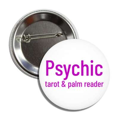 psychic tarot and palm reader button