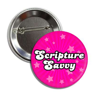 scripture savvy rays star burst button