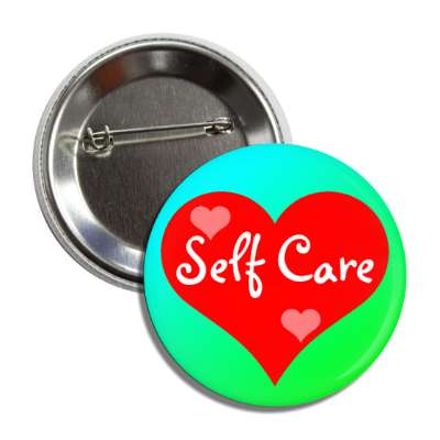 self care heart button
