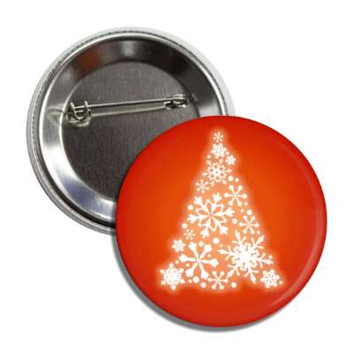 snowflake light christmas tree red button