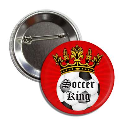 soccer king crown button