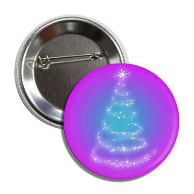 sparkle spiral christmas tree abstract magenta button