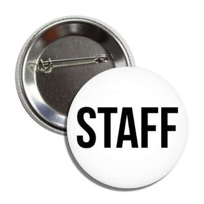 staff white button