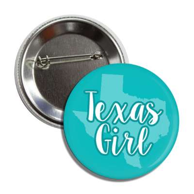 texas girl us state shape button