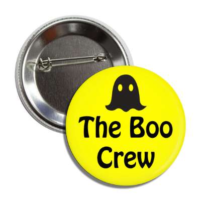 the boo crew ghost team button