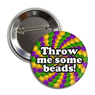throw me some beads trippy swirl bead necklaces button