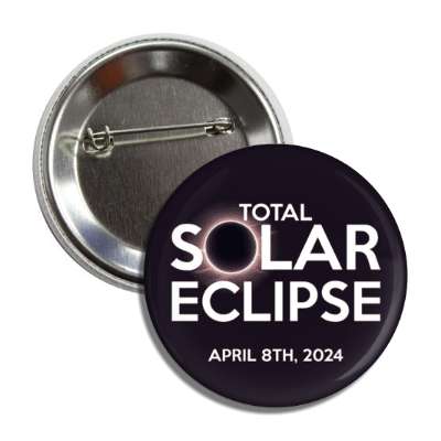 total solar eclipse april 8th 2024 black button