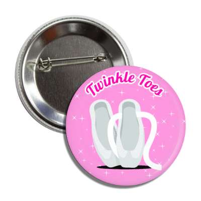 twinkle toes ballet slippers button