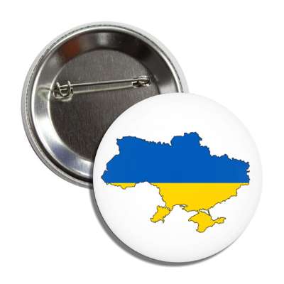 ukraine country flag colors white support button