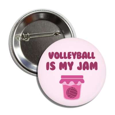 volleyball is my jam button