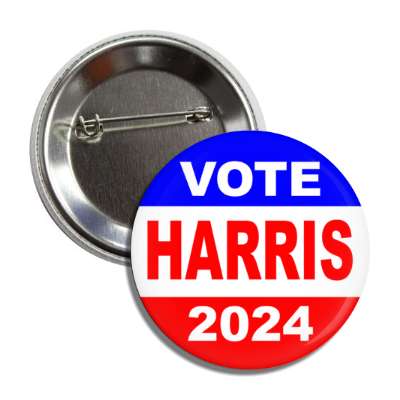 vote harris 2024 classic kamala button