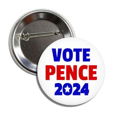vote pence 2024 star bold mike gop button