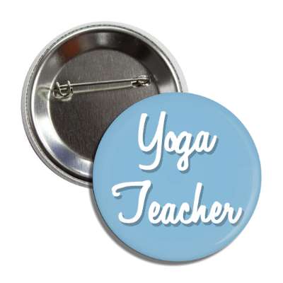 yoga teacher button